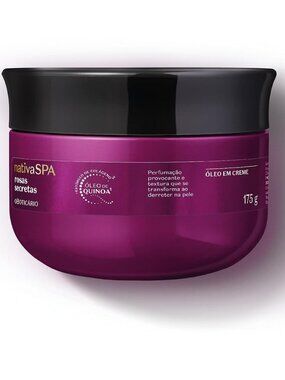 NEW Nativa Spa Secret Whipped Firming Cream To Oil Body Moisturizer Rose Quinoa